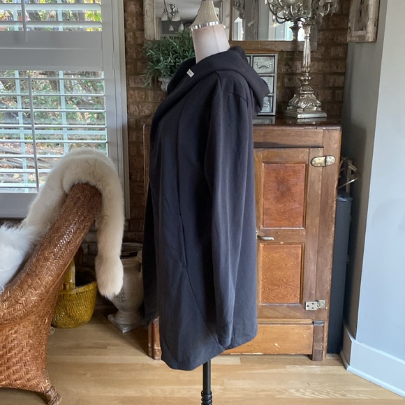 CLOAK HOODED CAPE JACKET HIDDEN IN PLAIN SIGHT UNIQUE SMALL EXCELLENT  GOTH - Picture 3 of 8